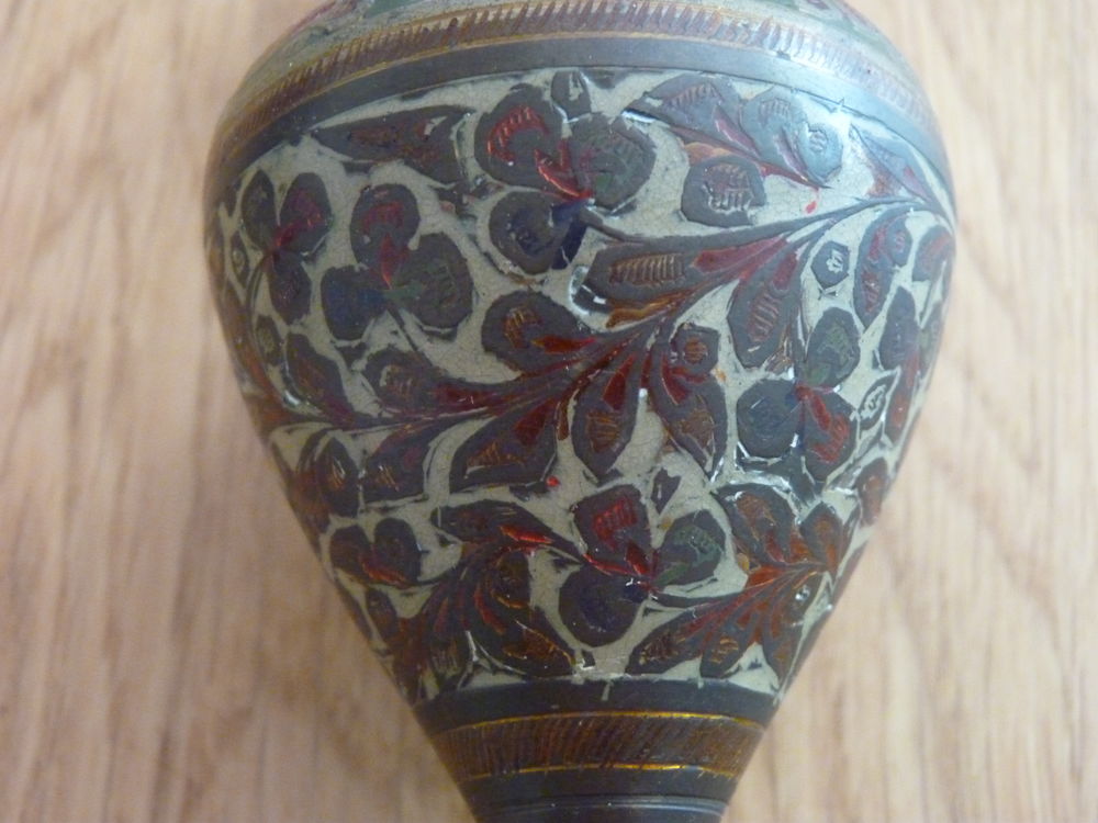 Vase laiton ancien Décoration