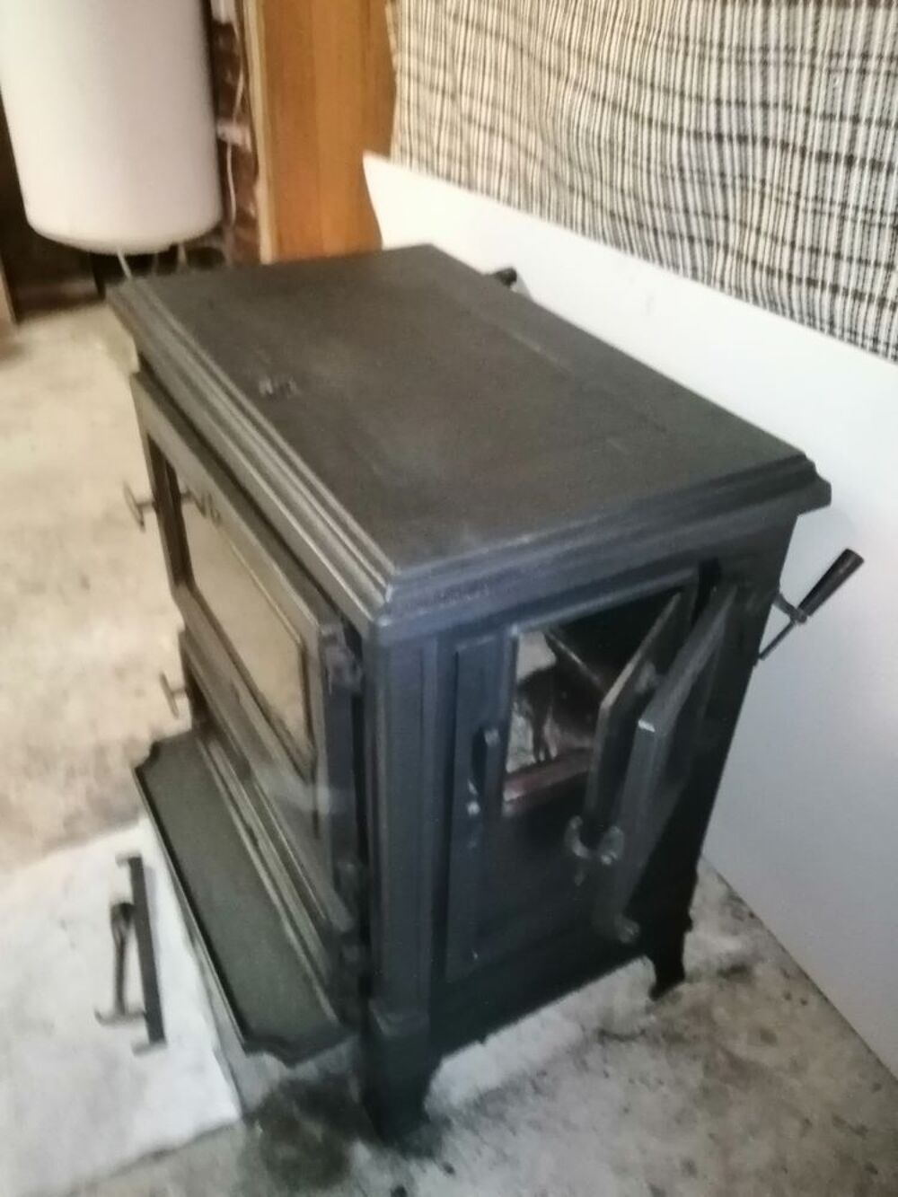 Po&ecirc;le &agrave; bois et charbon godin Bricolage