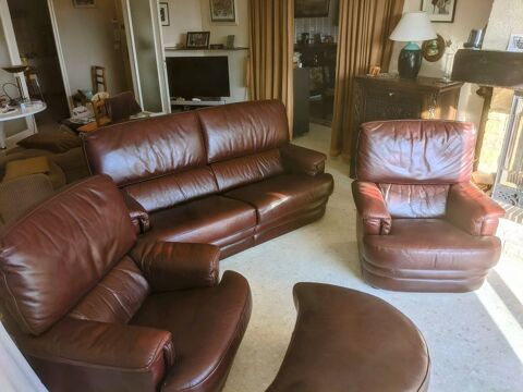 Salon CUIR  CENTER Buffle Pleine Fleur 350 Cahors (46)