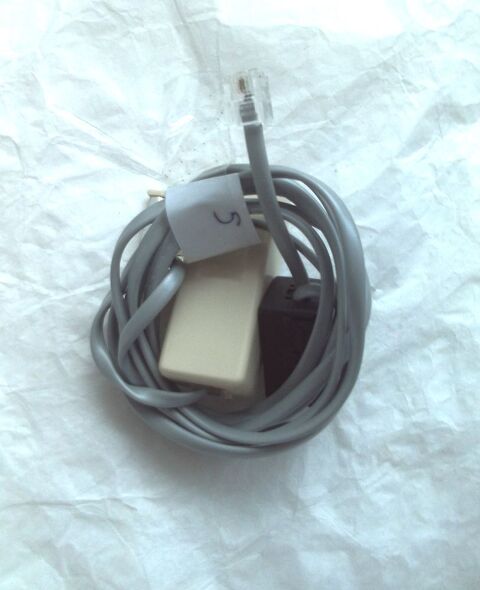 Prise t�l�phone avec transformateur et c�ble 1 Villeurbanne (69)