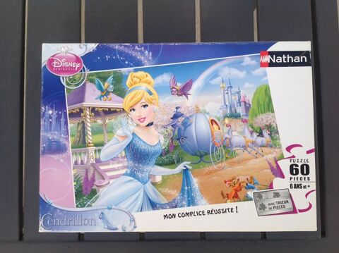 Puzzle 60 pièces, marque Nathan - Disney Princess Cendrillon 10 La Bernerie-en-Retz (44)