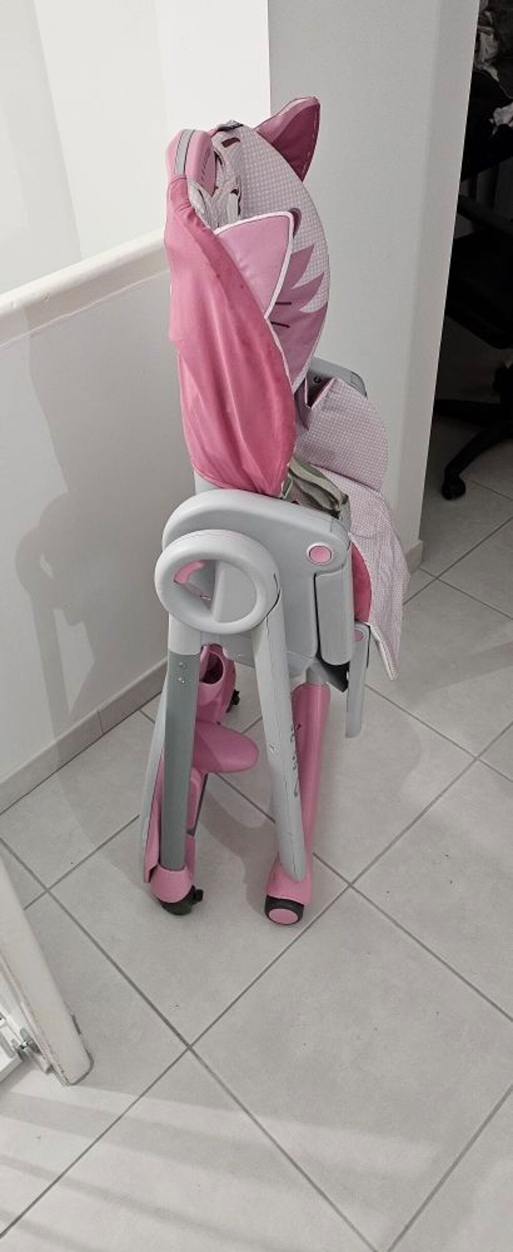 Chaise haute CHICCO miss pink Mobilier enfants
