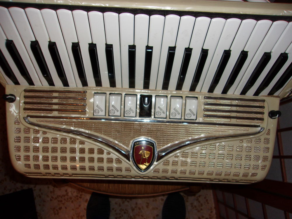 Accord&eacute;on Crucianelli &eacute;lectrifi&eacute; Instruments de musique