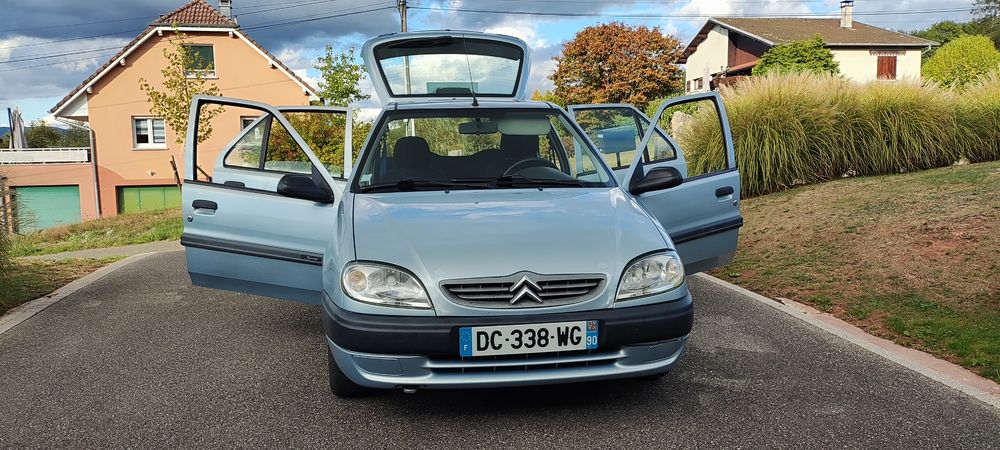 Saxo 1.5 D SX 2003 occasion 90350 &Eacute;vette-Salbert