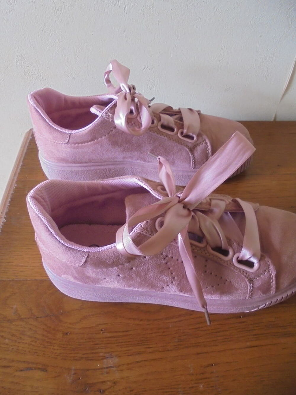 Baskets roses Chaussures