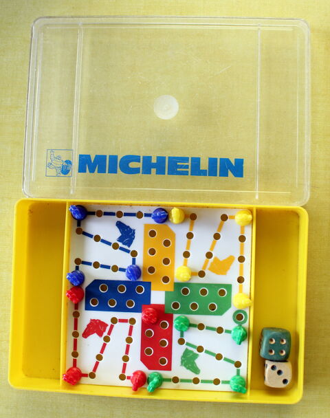 Jeu de société de voyage vintage 70 MICHELIN petits chevaux 15 Issy-les-Moulineaux (92)