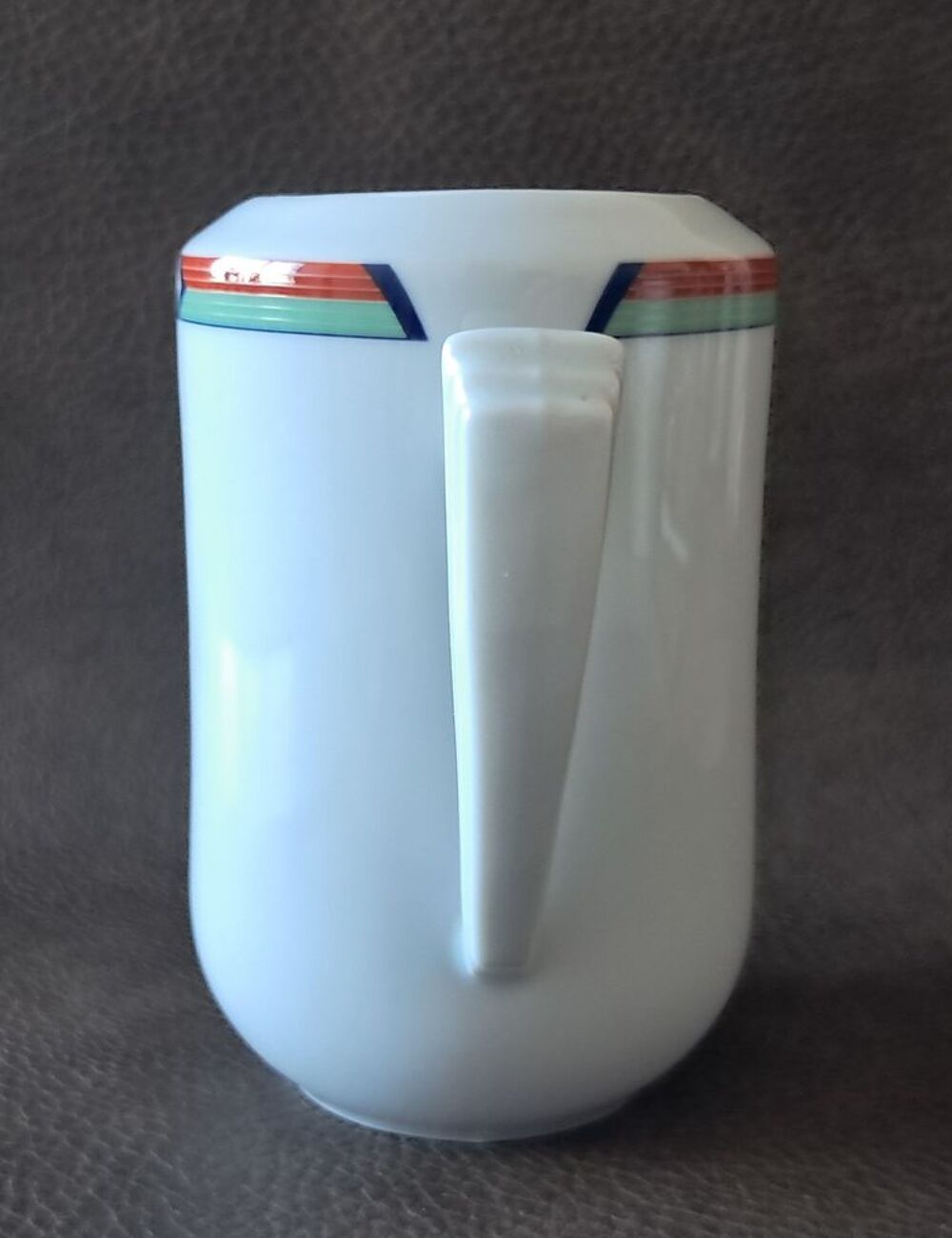 pot &agrave; lait en porcelaine Guy Degrenne style art d&eacute;co samovar Cuisine