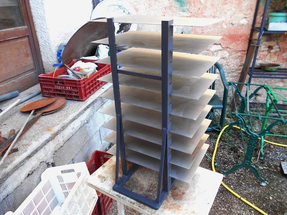 Porte 9 grilles inox Cuisine