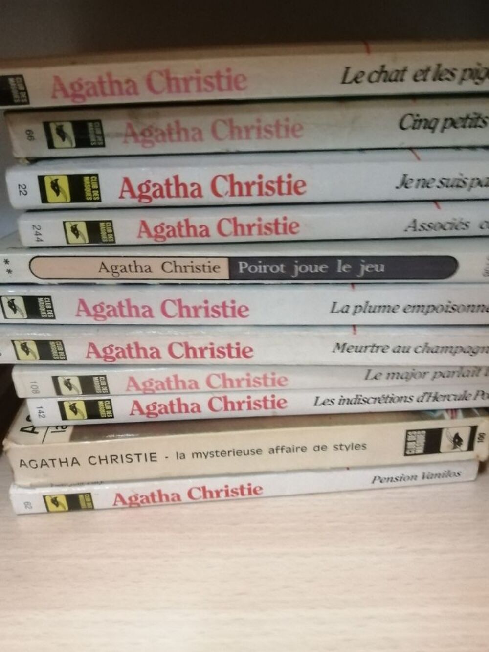 50 Livres agatha Christie Livres et BD