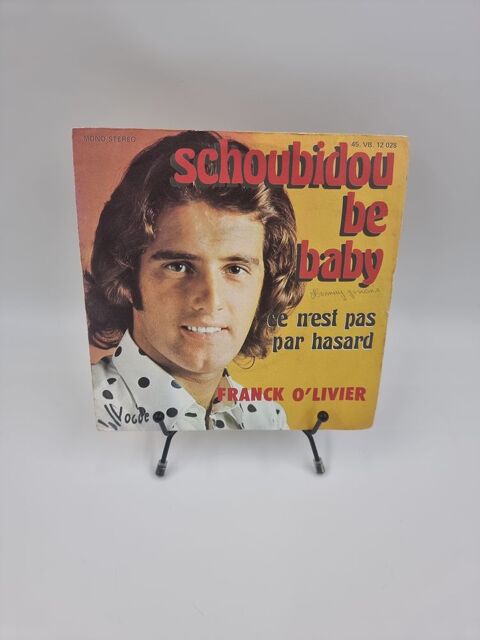 Vinyle 45 tours Franck O'Livier : Schoubidou be Baby  6 Vulbens (74)