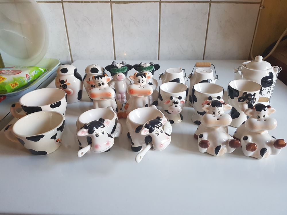 objets collection de vache 