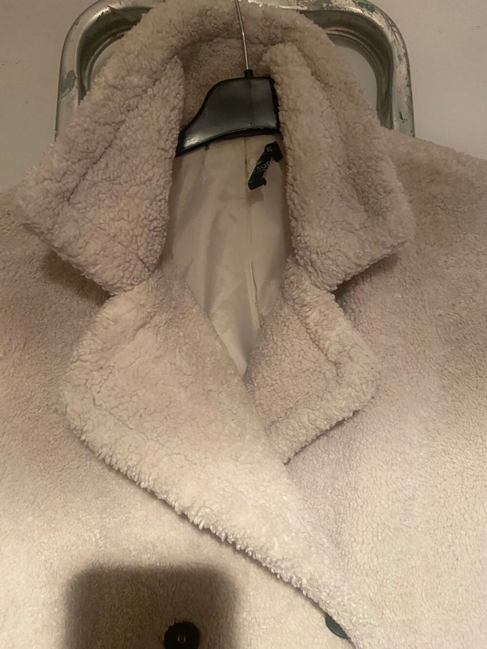 Manteau fourrure bouclette Vêtements