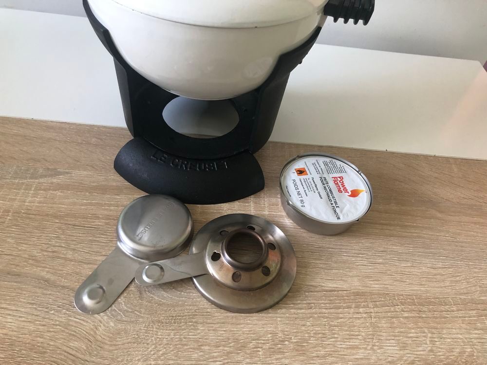 service &agrave; fondue Le Creuset Electroménager