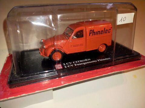 miniature 2CV Citroën fourgonnette Phinelec 1/43
9 Mirecourt (88)