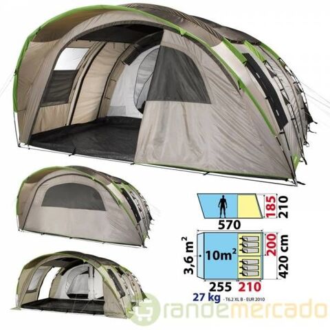 Tente Quechua Decathlon T6.2 450 L'Isle-sur-la-Sorgue (84)
