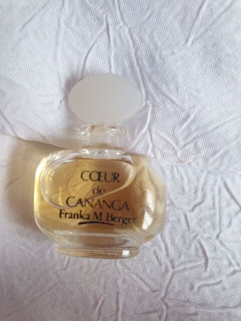 Lot 2 miniatures de parfum Berger Franka Coeur de Cananga 5 Plaisir (78)