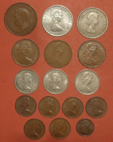 Lot de 16 pi�ces de Grande-Bretagne 30 Montreuil (93)