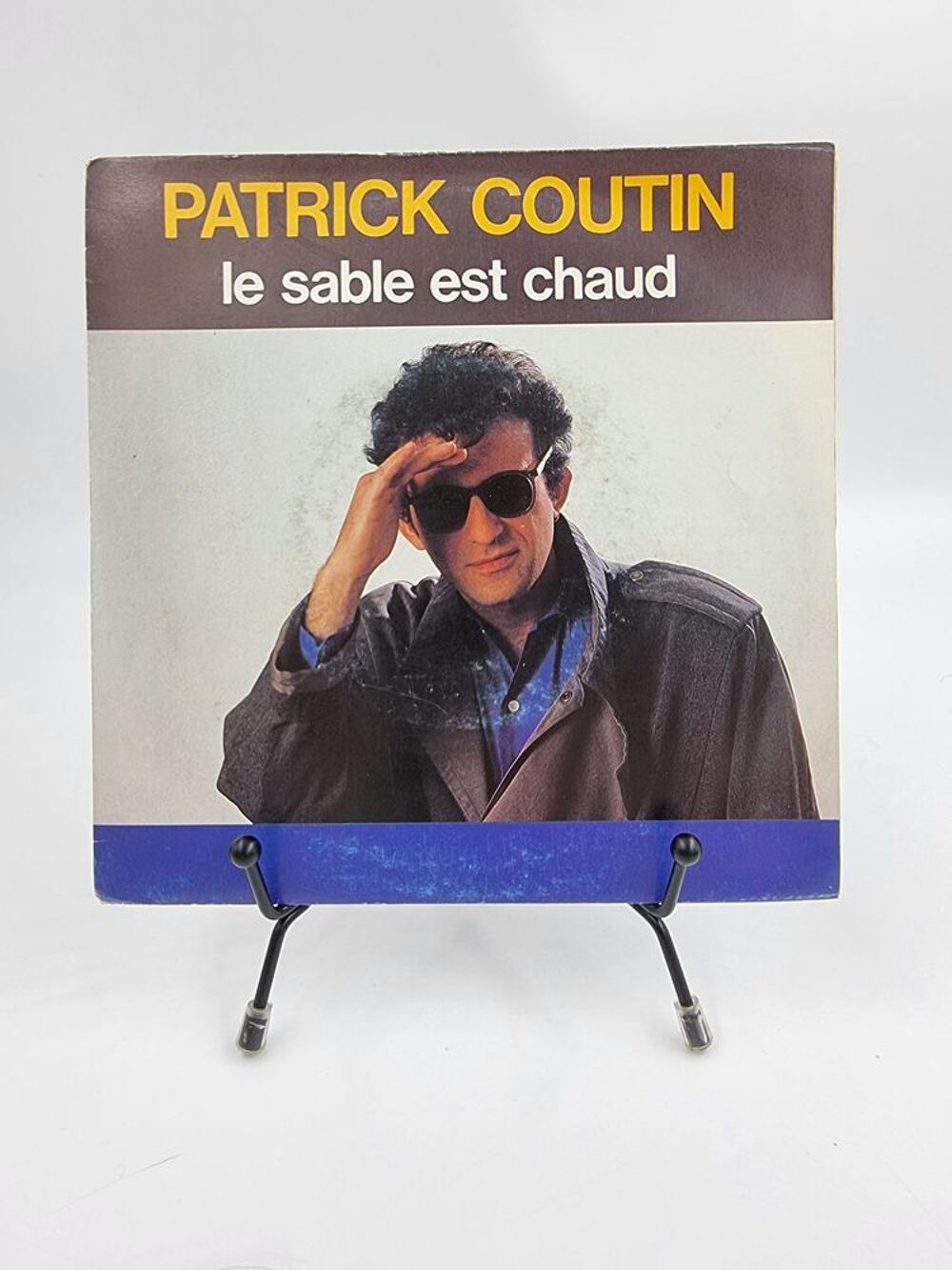 Vinyle 45 tours Patrick Coutin : Le Sable est Chaud CD et vinyles