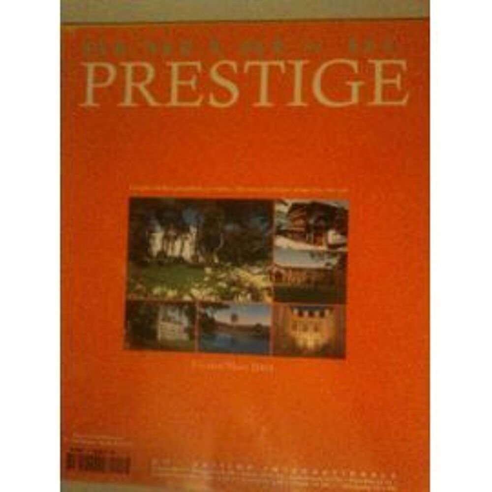 Demeures de Prestige, Ed. internationale Revue immo bilingue Livres et BD