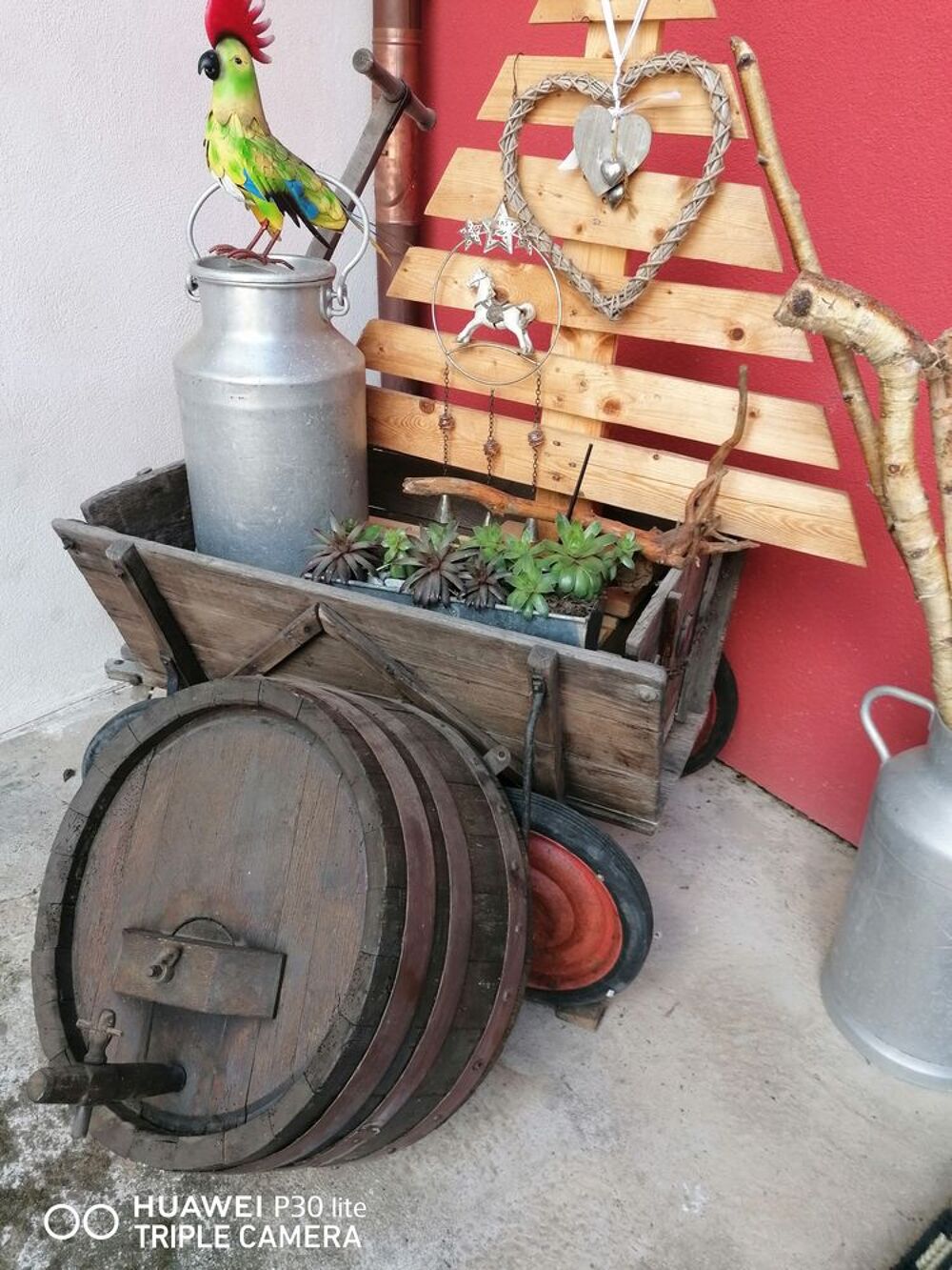 Tonneau d&eacute;coratif Bricolage