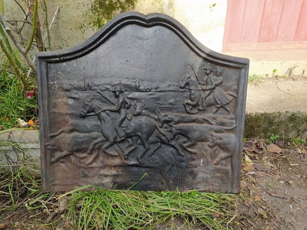 Plaque chemin&eacute;e D&eacute;cor Chevaux Décoration