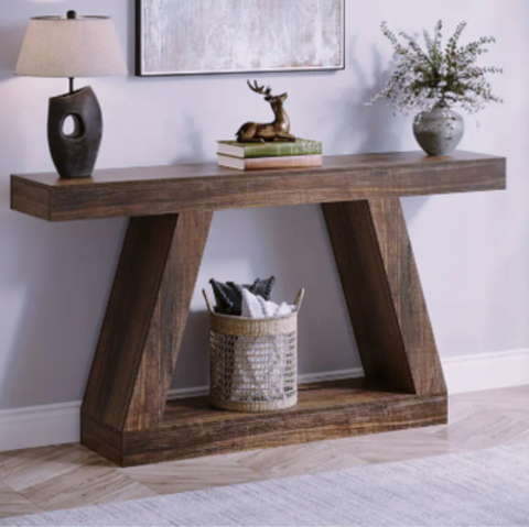 Console en bois massif ? design architectural & chaleur natu 165 Lyon 9 (69)