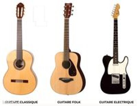   STAGE DE GUITARE ÉTÉ 26 à domicile
dès 7ans jusqu'au 29/08
