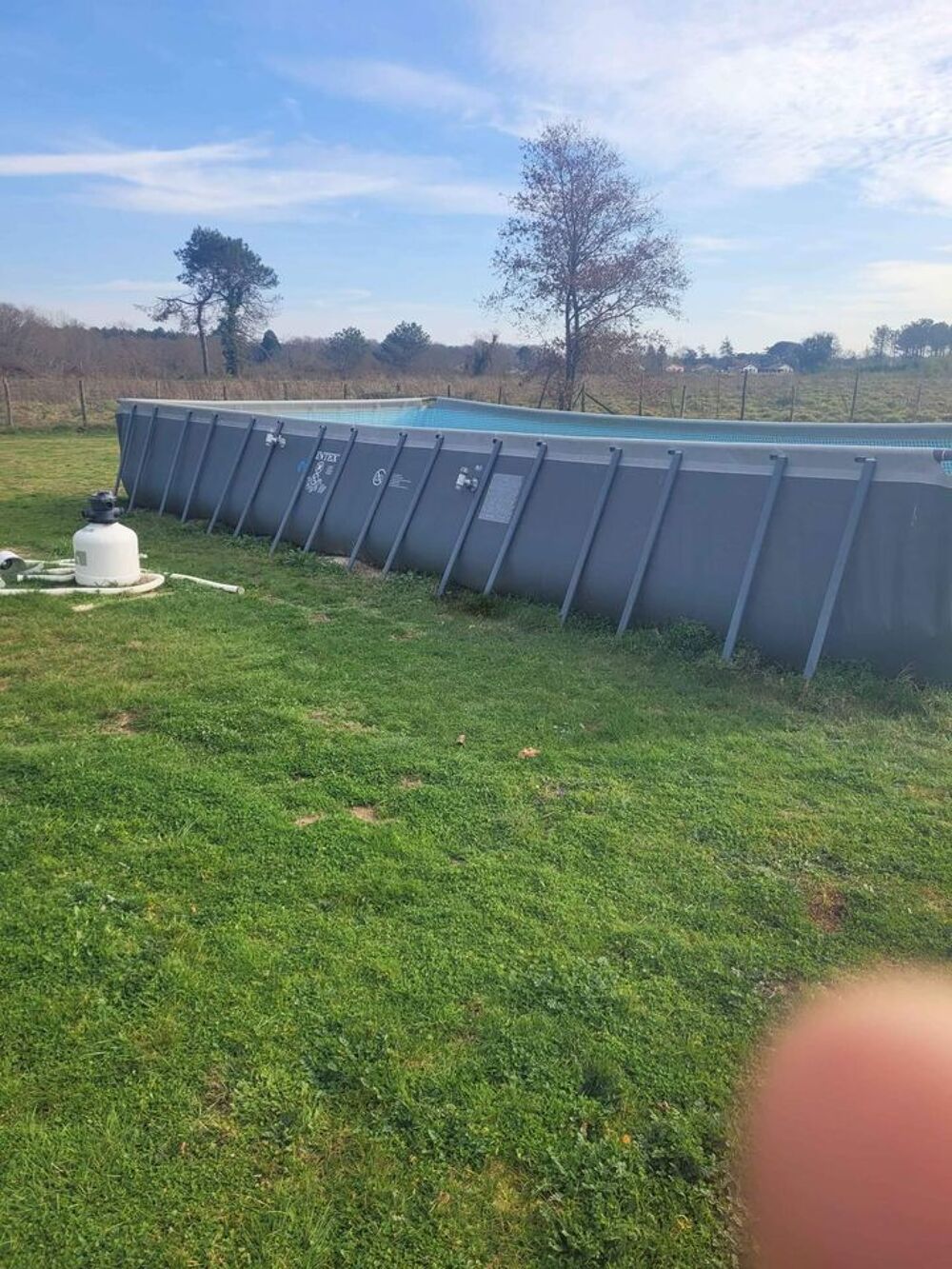 PISCINE 10X5M INTEX Jardin
