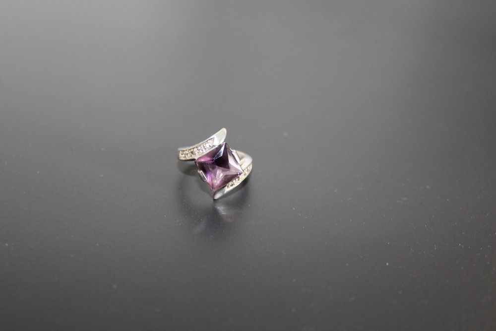 Bague argent 925 /oxydes de zirconium Bijoux et montres