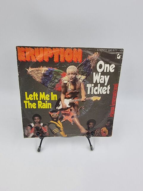 Vinyle 45 tours Eruption : One Way Ticket / Left me in the.. 3 Vulbens (74)