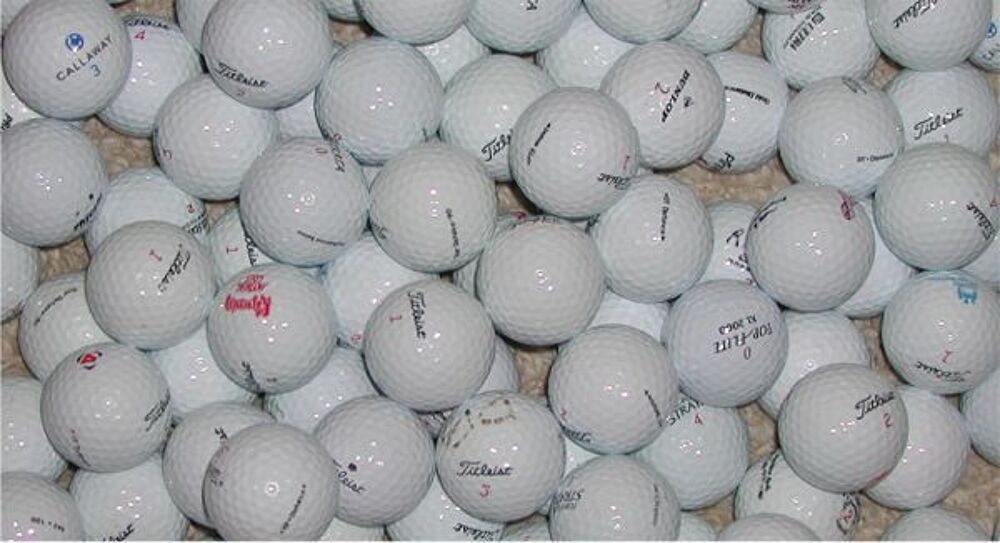 Balles de golf de r&eacute;cup&eacute;ration
Sports