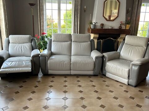 canap et fauteuils relax cuir lectriques 400 Saujon (17)
