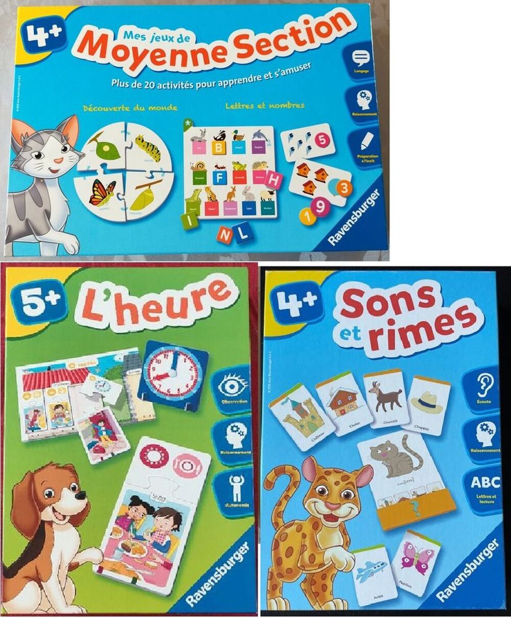 lot jeux pour 3 &agrave; 5 ans - neufs Jeux / jouets