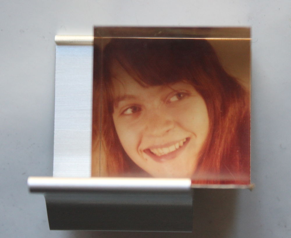 Cadre cube photo BUSSE DESIGN ULM 70's, Germany design Photos/Video/TV