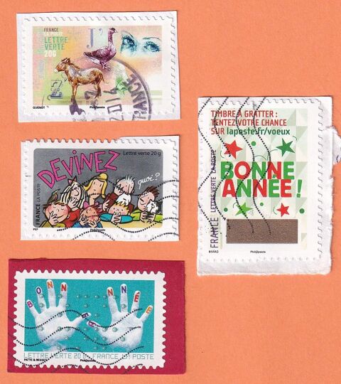 Timbres Bonne année 0 Roubaix (59)