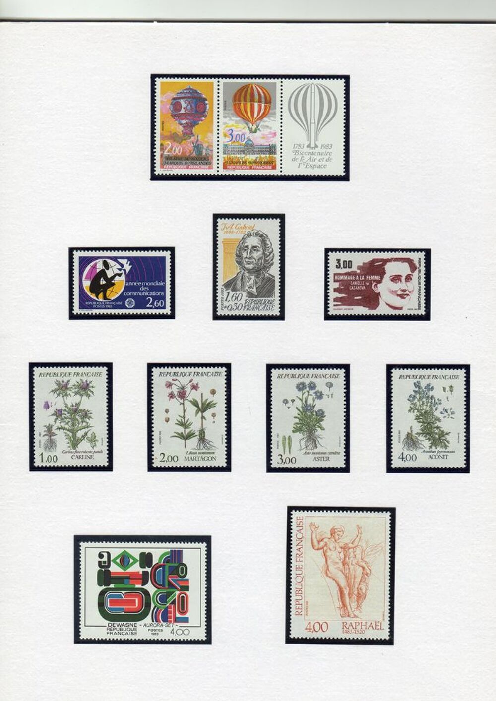 COLLECTION PHILATELIQUE de la POSTE de FRANCE
NEUF ** 