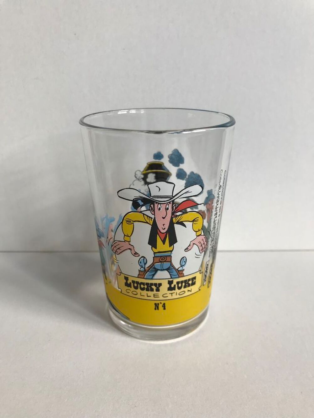 Ancien verre Lucky Luke, Amora Cuisine