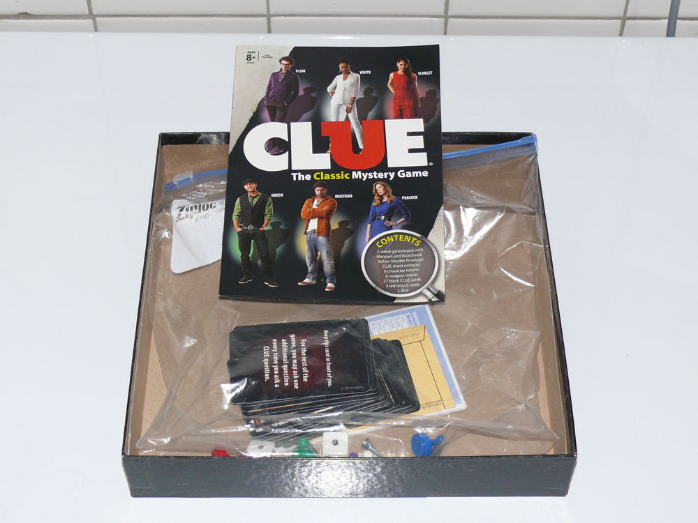 Jeu soci&eacute;t&eacute; "Clue" Jeux / jouets
