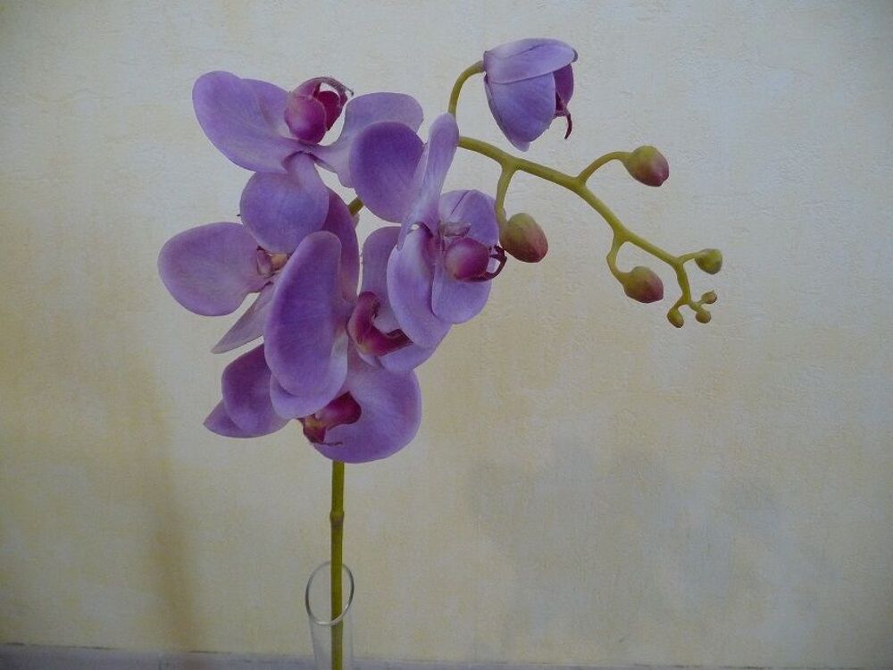 Orchid&eacute;e mauve artificielle Décoration