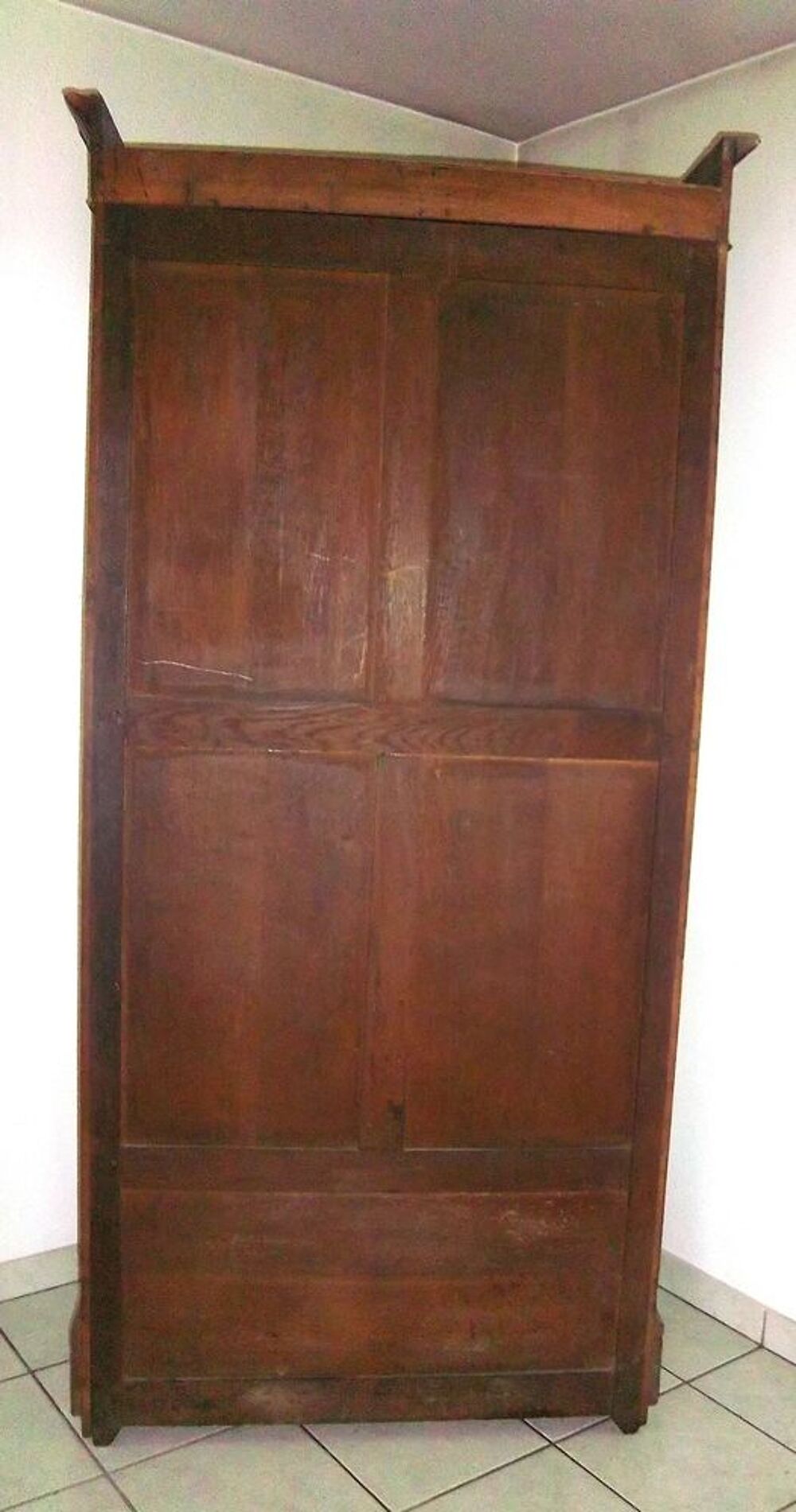 ARMOIRE ANCIENNE TYPE BONNETIERE LINGERE - PORTE AVEC MIROIR Meubles