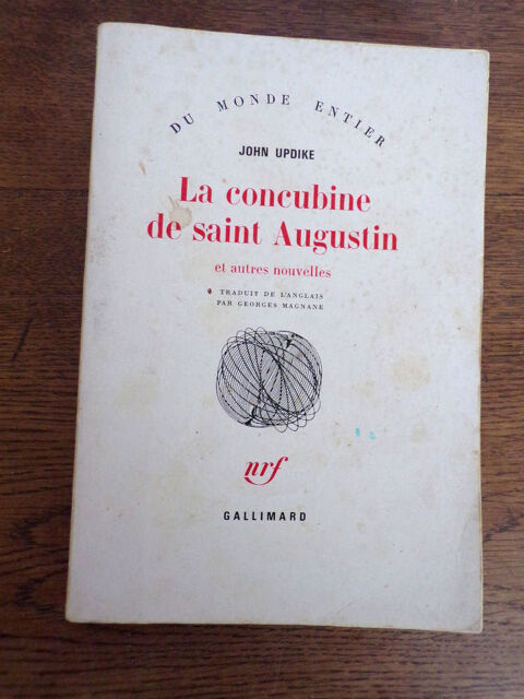 La concubine de Saint Augustin John Updike dition Gallimard 5 Laval (53)