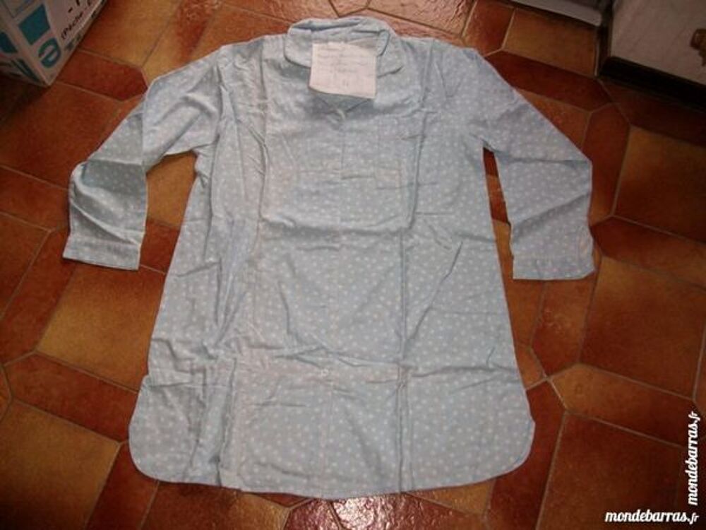 Chemises de Nuit courtes en coton T42 &agrave; T54/56 Vêtements