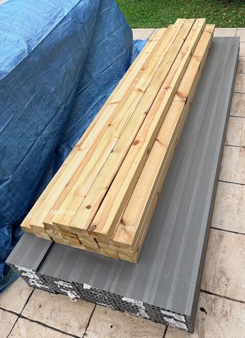 Kit terrasse Composite ATLANTA Platinium 15m2 1200 Toulouse (31)