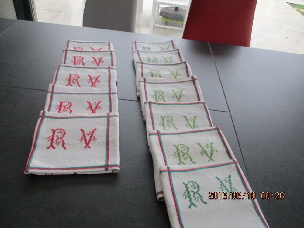 nappe et serviettes Décoration