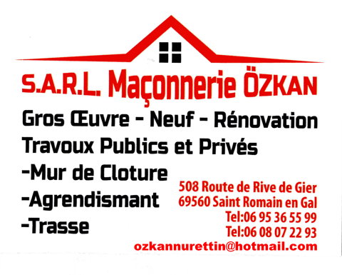 Maçon qualifié pour tout vos travaux aménagement intérieurs 0 69560 Saint-romain-en-gal