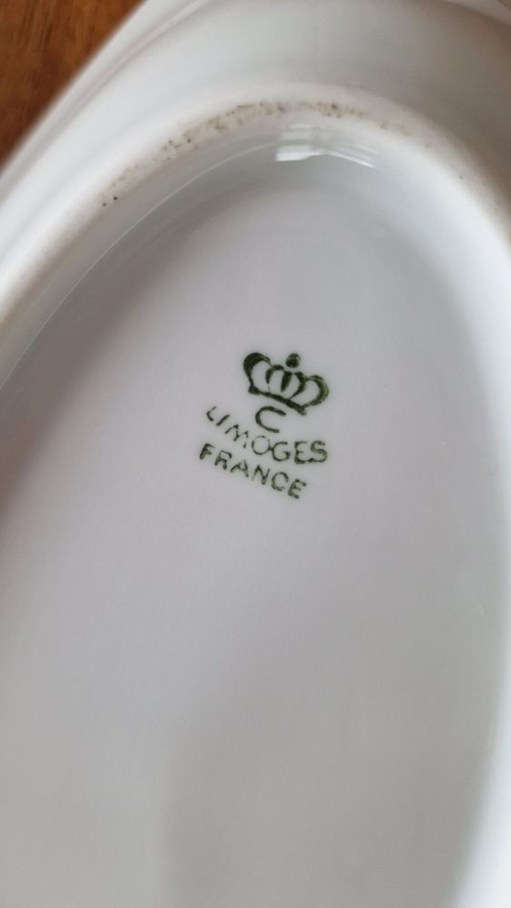 2 raviers vintage porcelaine Limoges Chastagner et Cie Décoration
