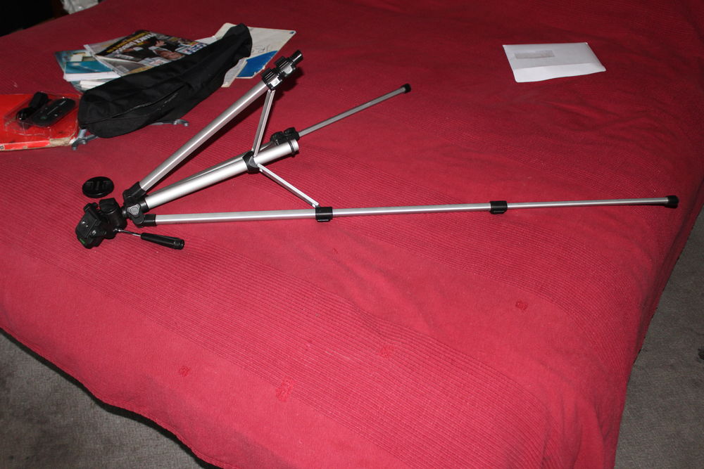 Pied appareil photo "Star 20" &amp; sacoche de rangement Photos/Video/TV