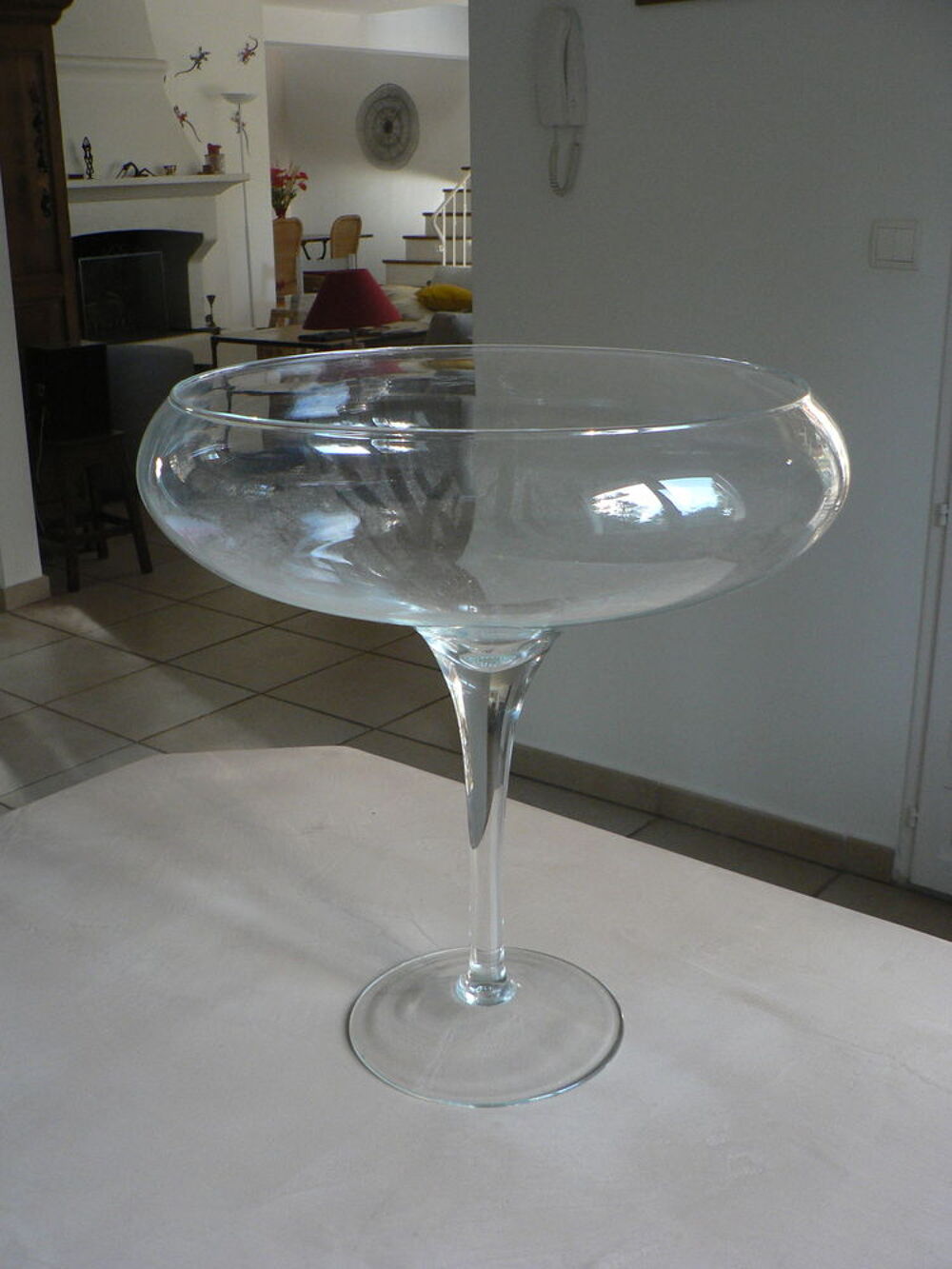 coupe en verre Décoration