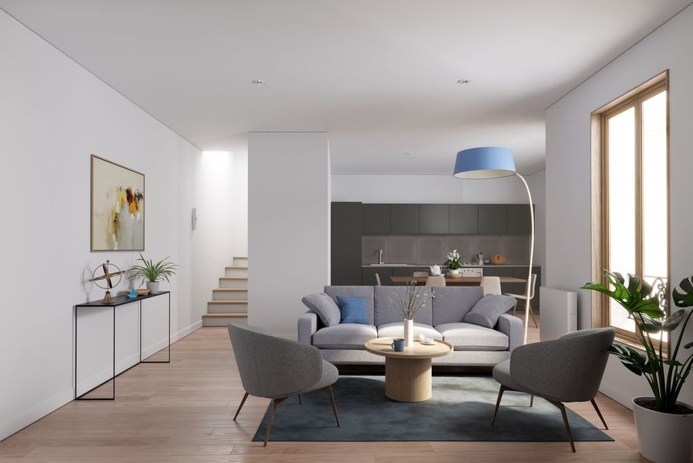 Vente Appartement Buttes Chaumont dernier étage 3/4 pièces duplex Paris 19