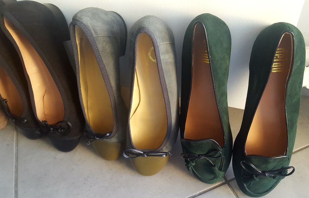 Ballerines/Mocassins T40, T40.5, T41 EXCELLENT &Eacute;TAT Chaussures